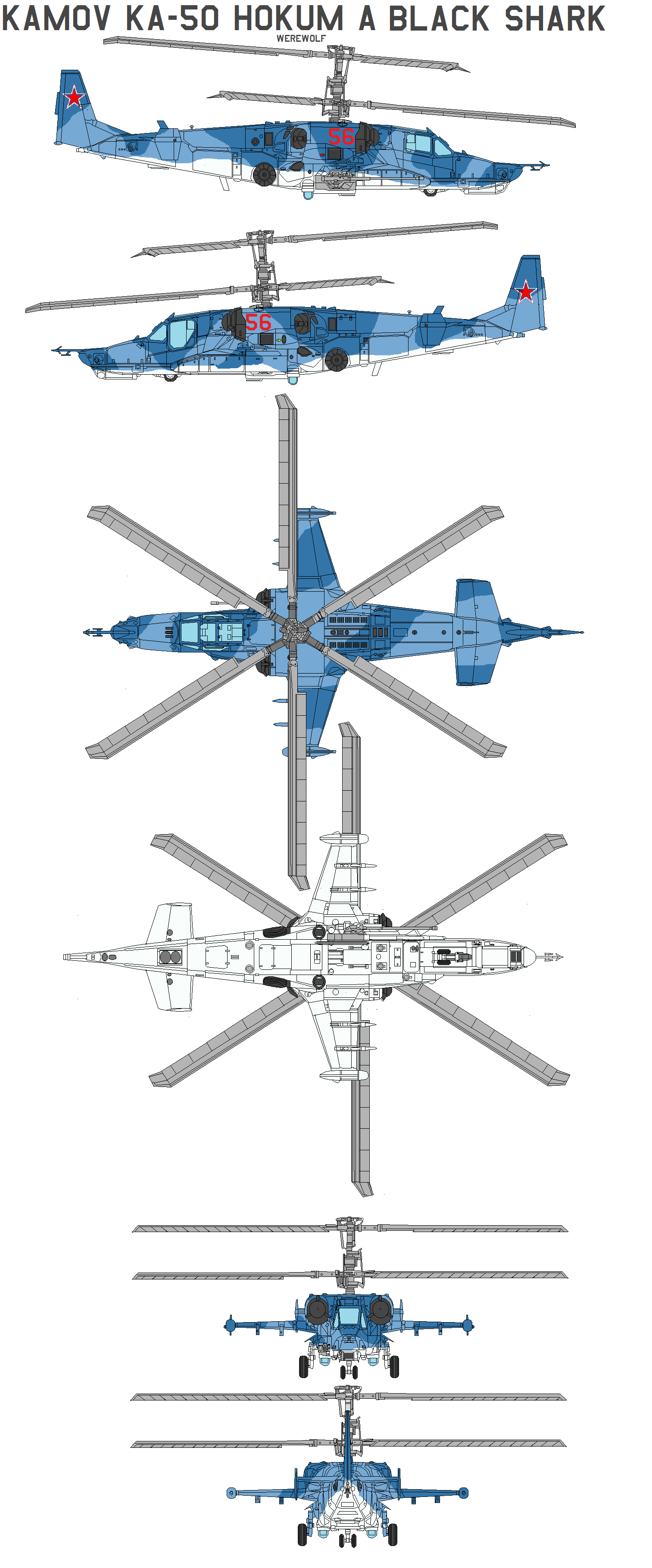 Kamov Ka-50  Black Shark Hokum