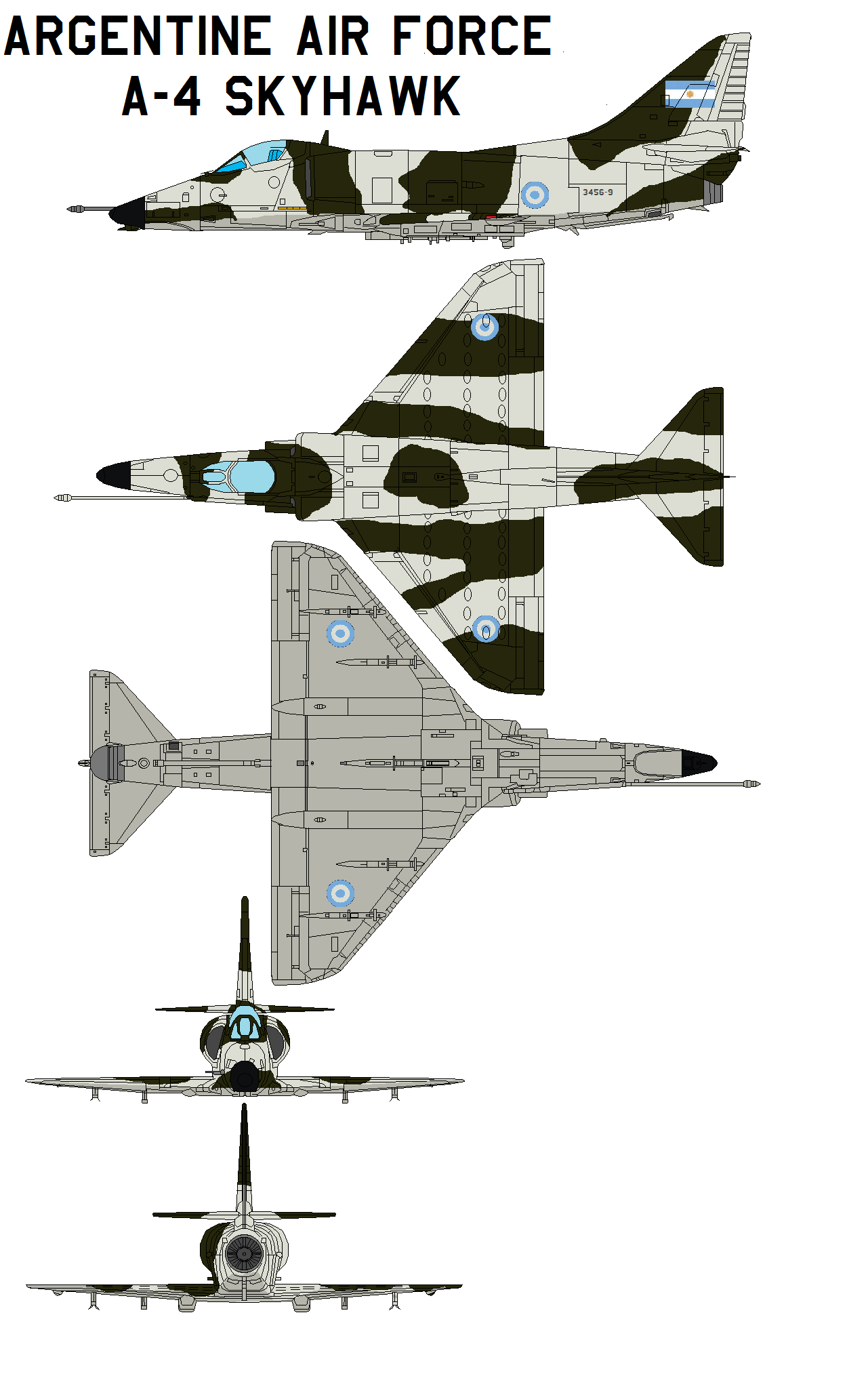Argentine Air Force  A-4