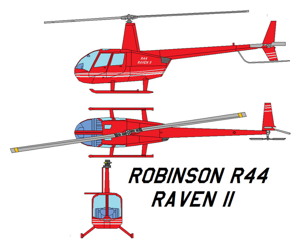 Robinson R44 Raven II by bagera3005 on DeviantArt