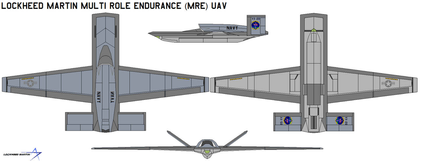 Lockheed Martin MRE UAV by bagera3005 on DeviantArt