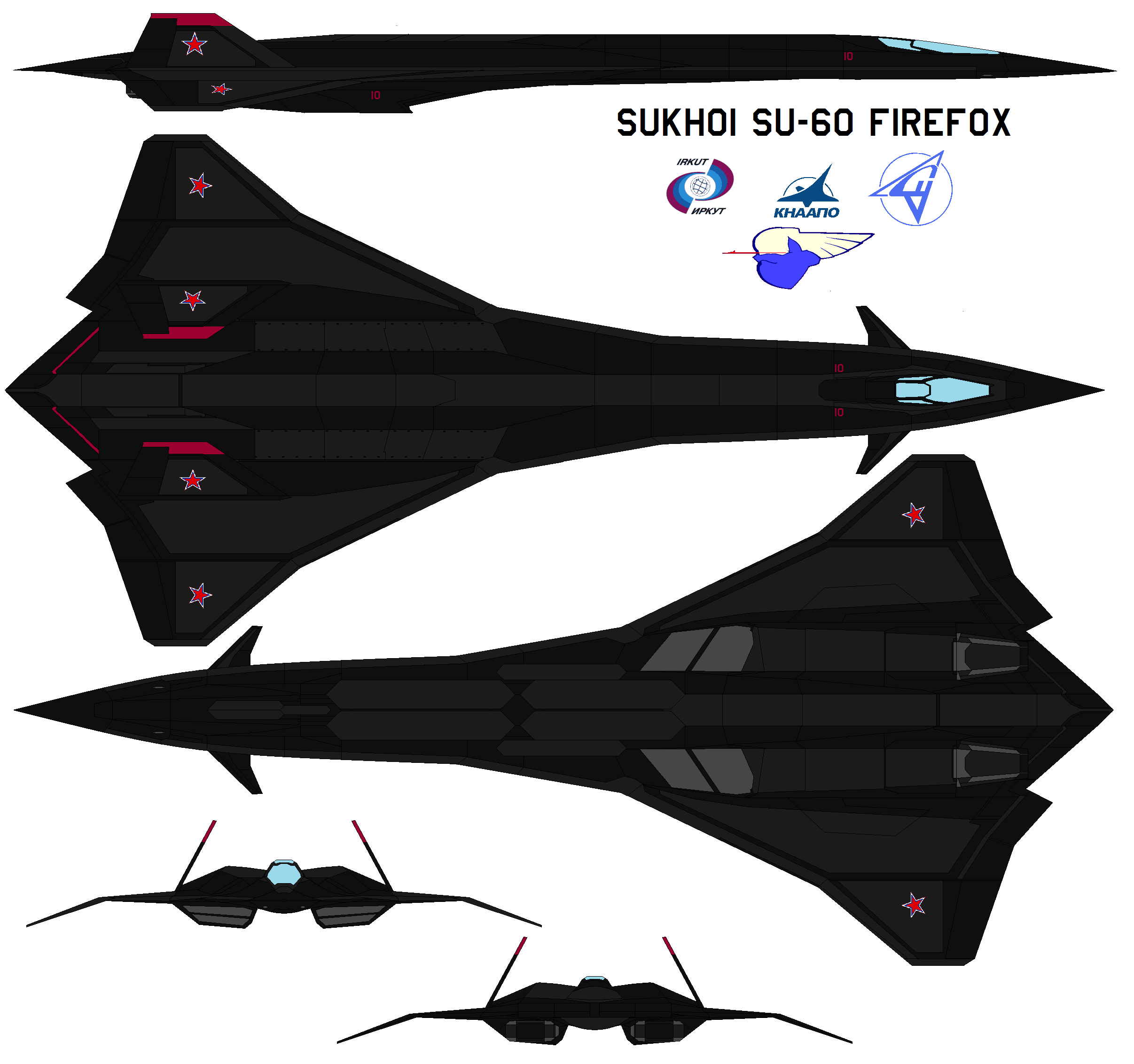 Sukhoi SU-60 firefox REIMAGIND