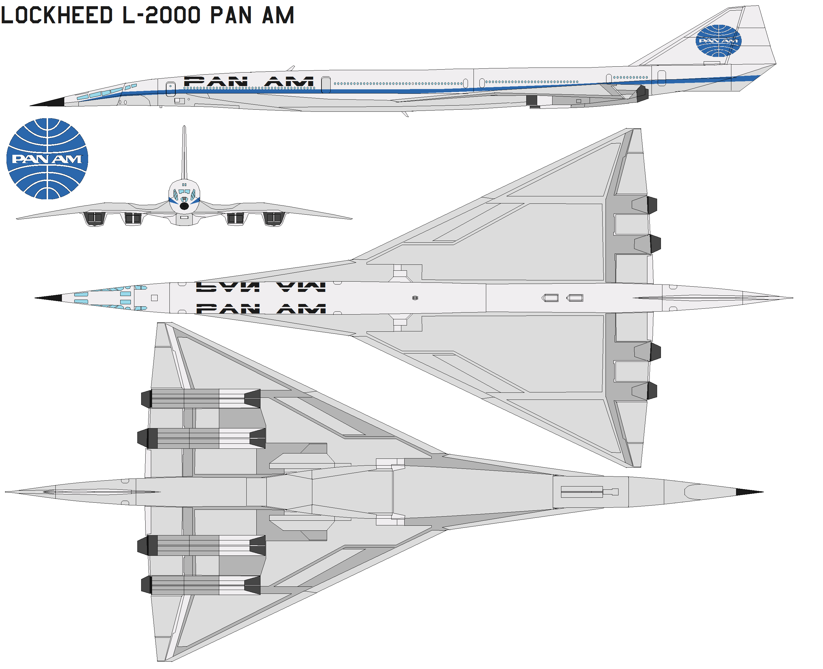 Lockheed L2000 pan am by bagera3005 on DeviantArt