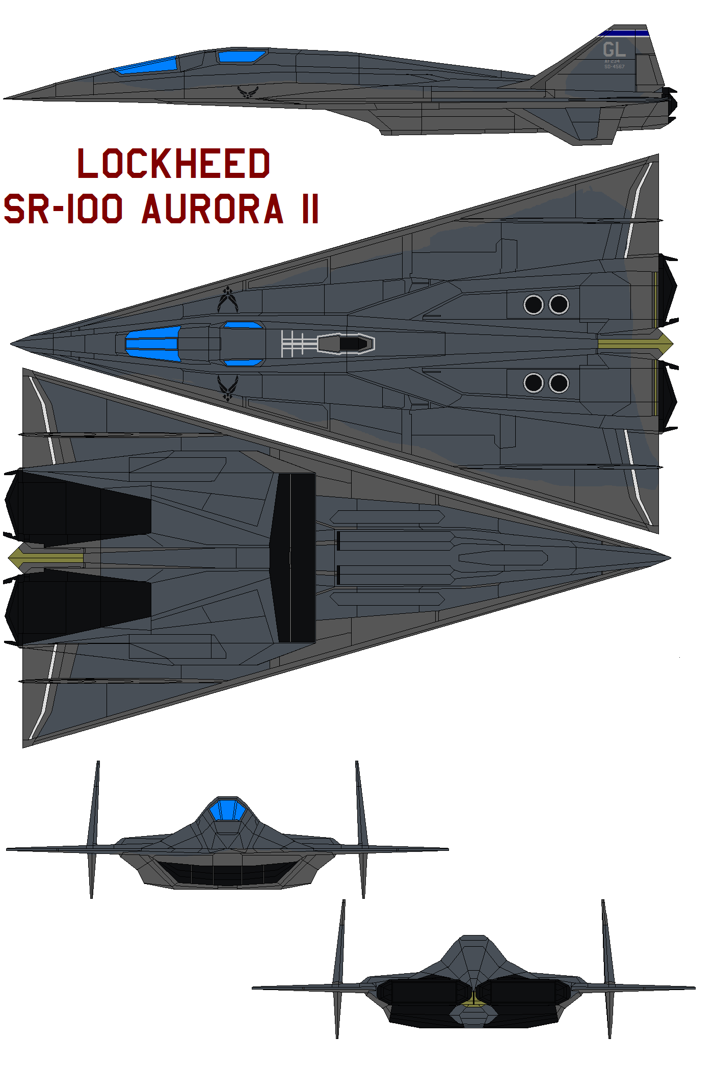 Lockheed SR-100 Aurora II