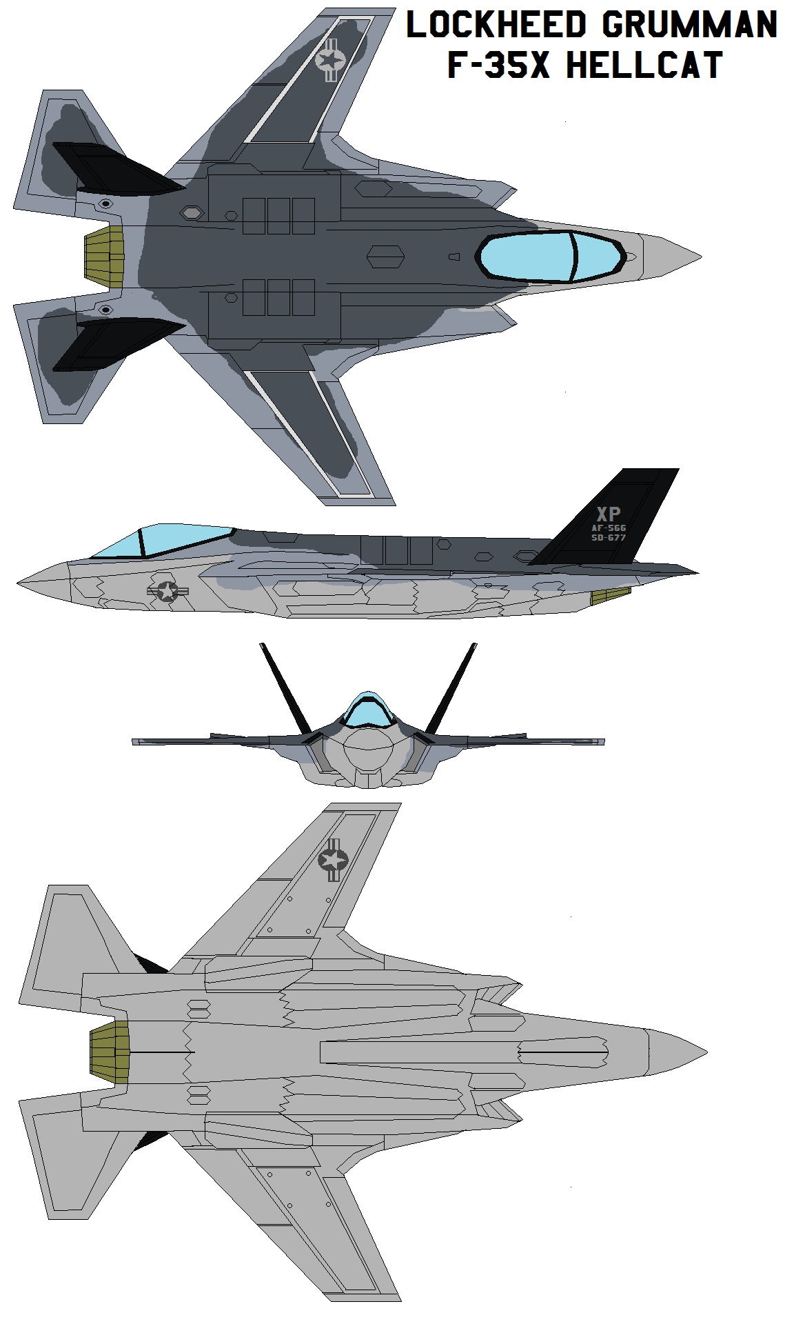 Lockheed Grumman F-35X HELLCAT by bagera3005 on DeviantArt