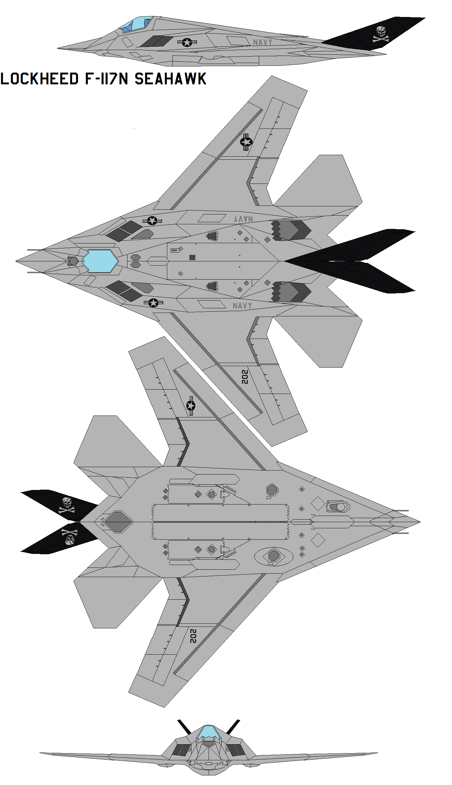 Lockheed F-117N Seahawk by bagera3005 on DeviantArt