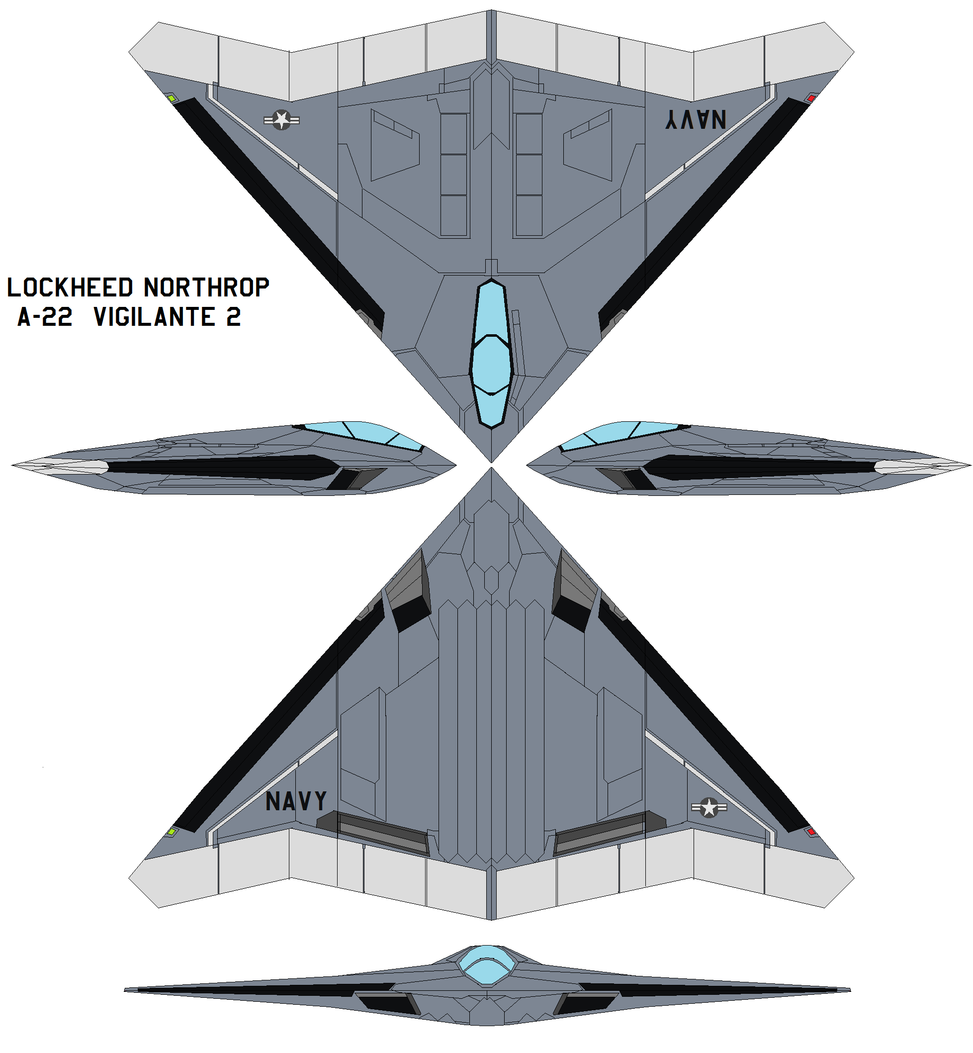 Lockheed A-22  Vigilante 2