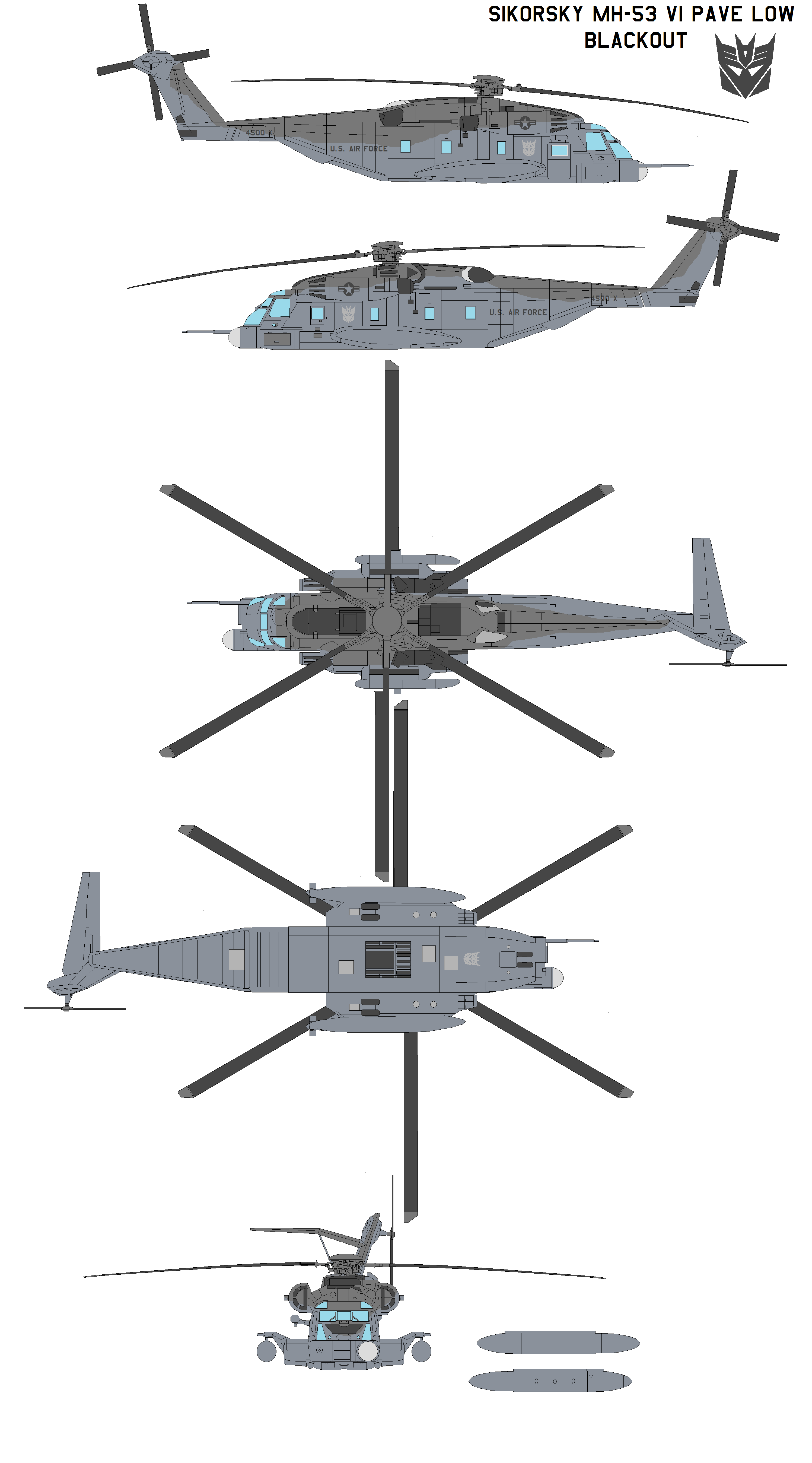 MH-53 Pave Low  Blackout