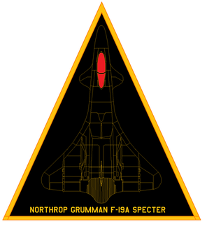 Northrop -19A Specter patch