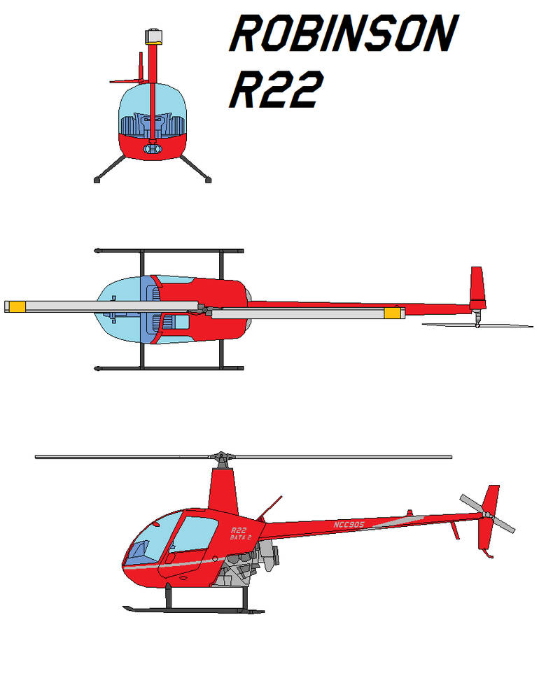 Robinson R22 by bagera3005 on DeviantArt