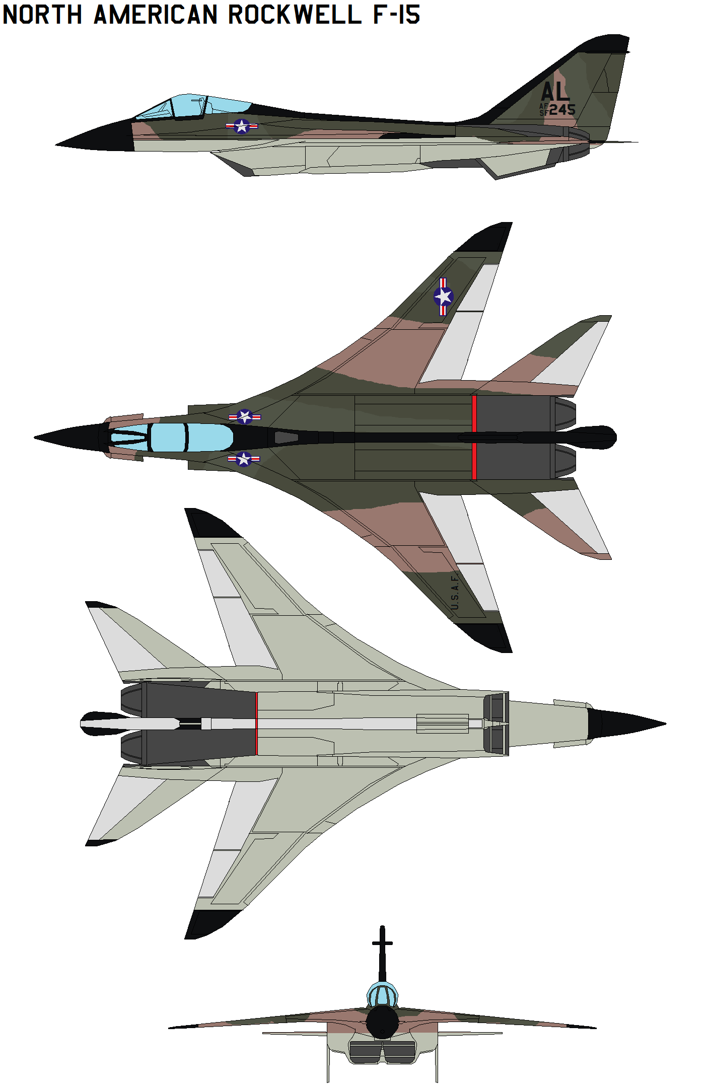 North American Rockwell f-15