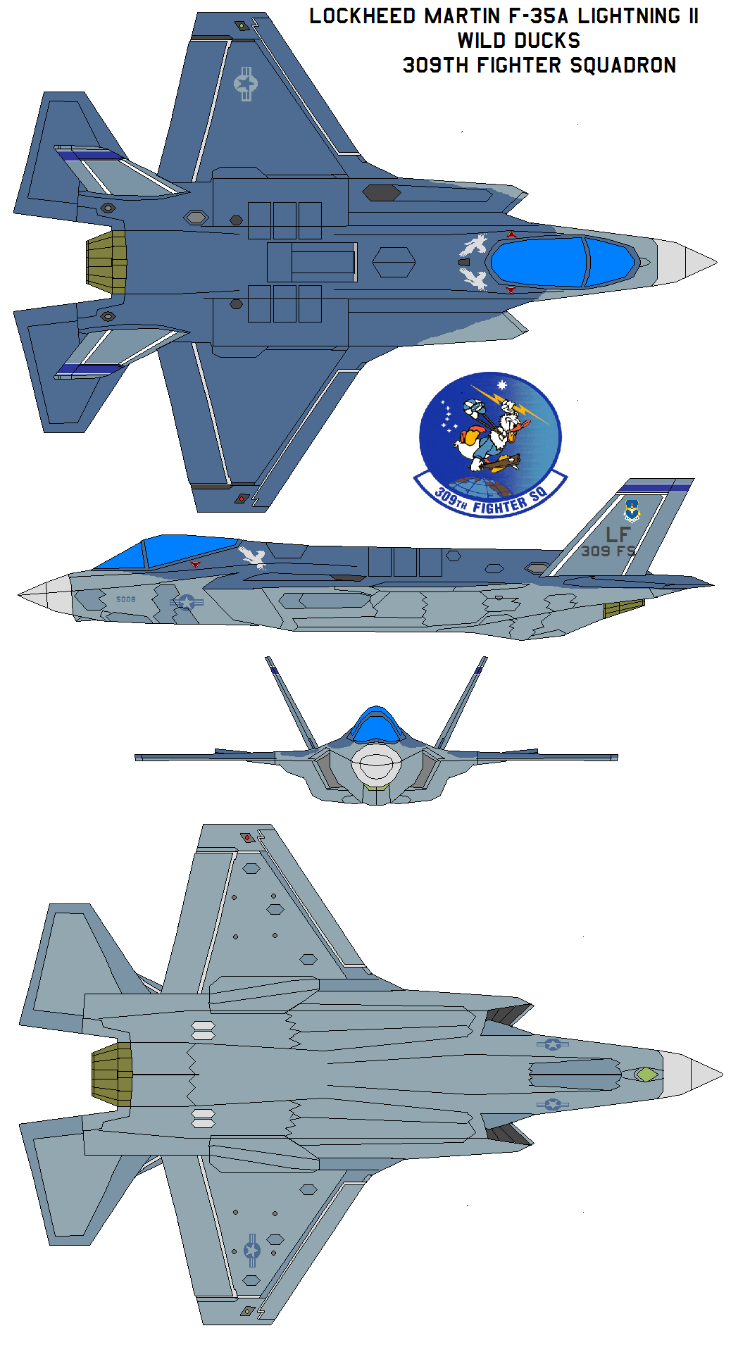 F-35A Lightning II WILD DUCKS by bagera3005 on DeviantArt