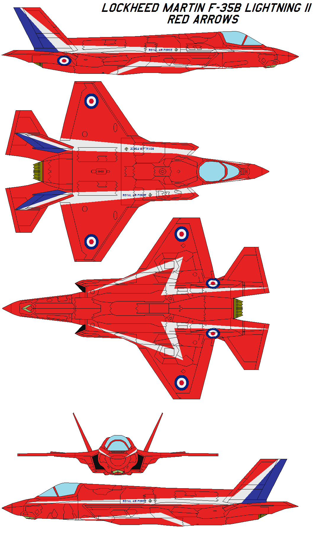 Red Arrows F-35B Lightning II