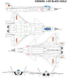 Chengdu J-20 Black Eagle