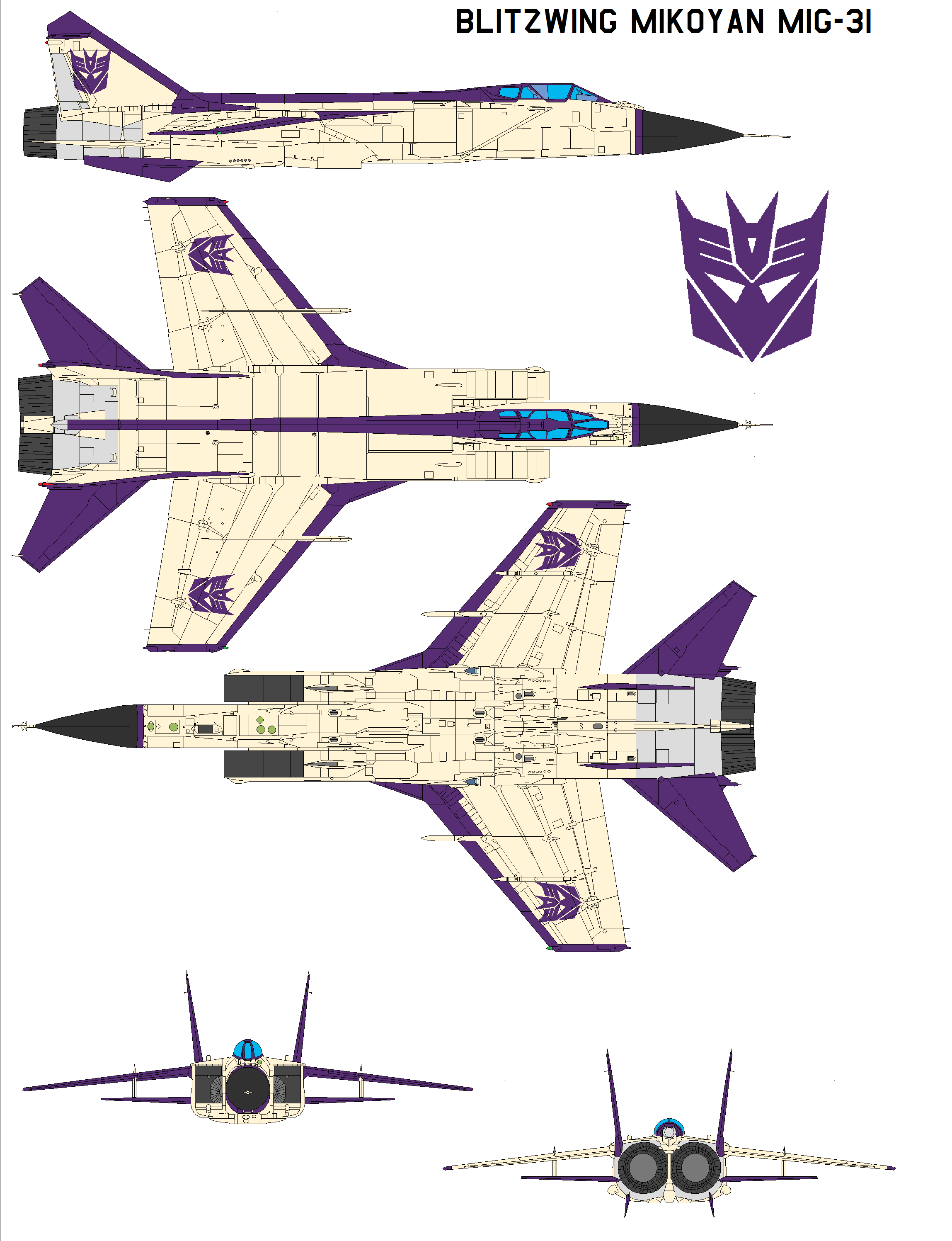 Blitzwing mig 31 Decepticon by bagera3005 on DeviantArt