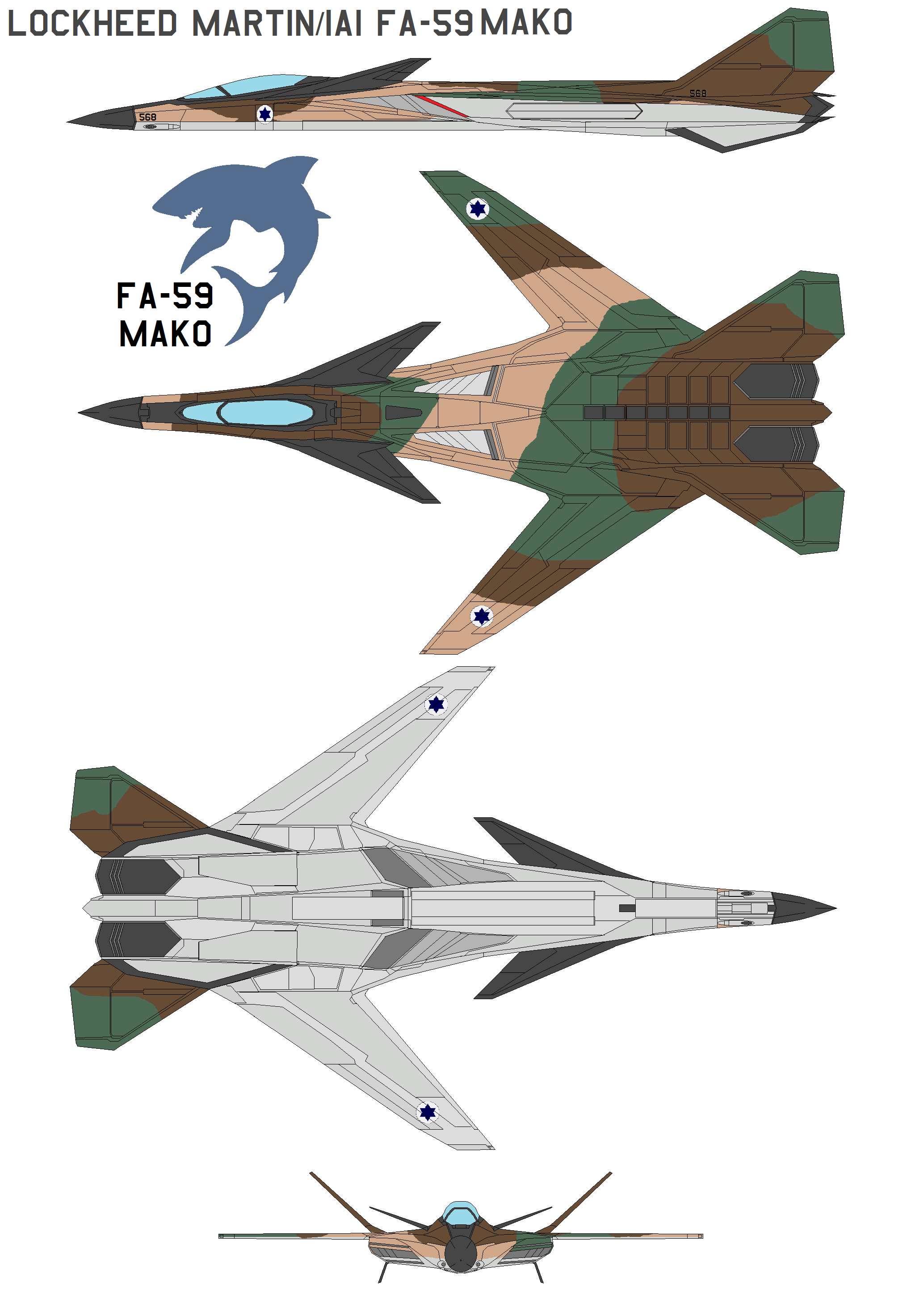 Lockheed Martin iai FA-59 Mako by bagera3005 on DeviantArt