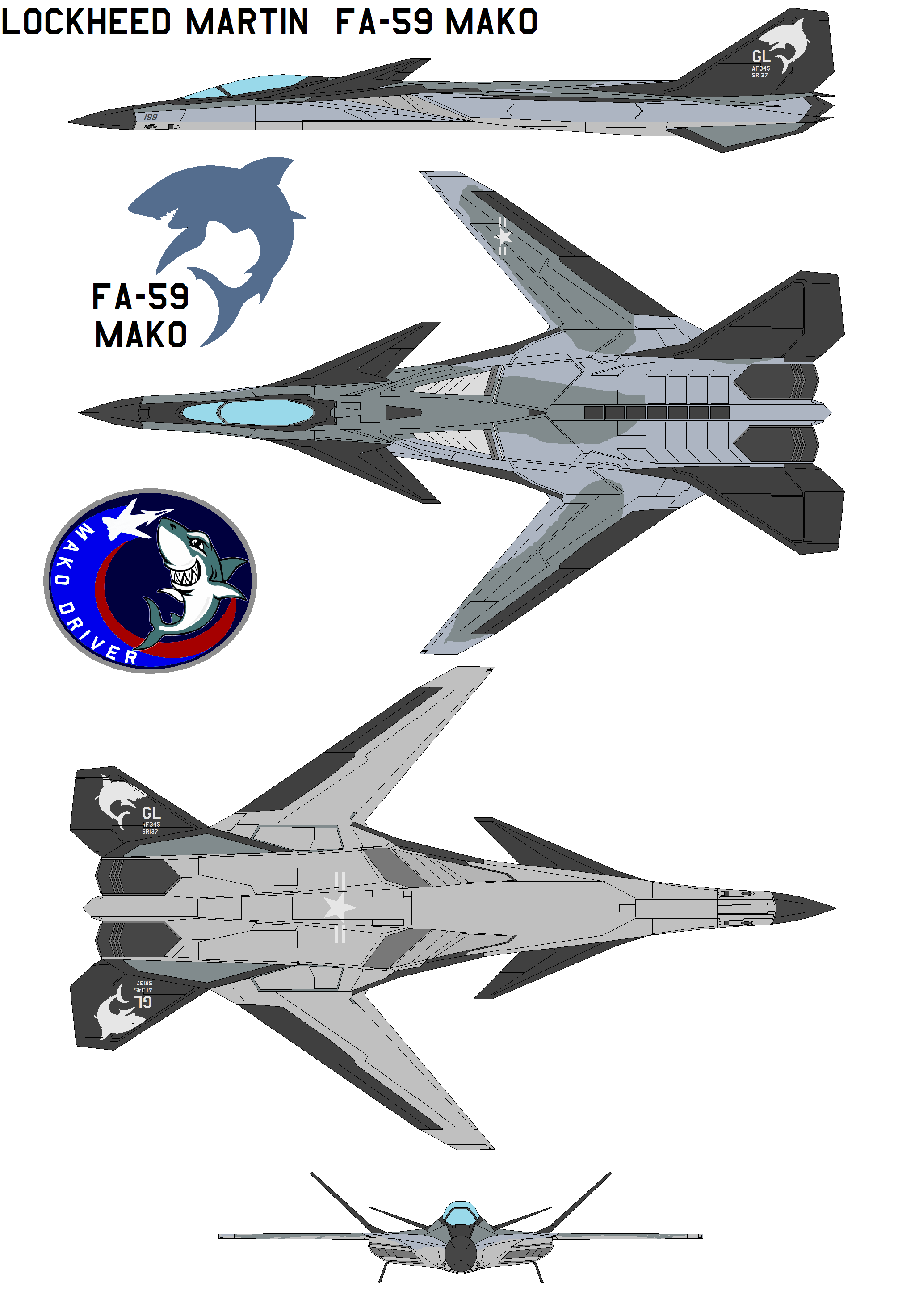 Lockheed Martin FA-59 Mako by bagera3005 on DeviantArt