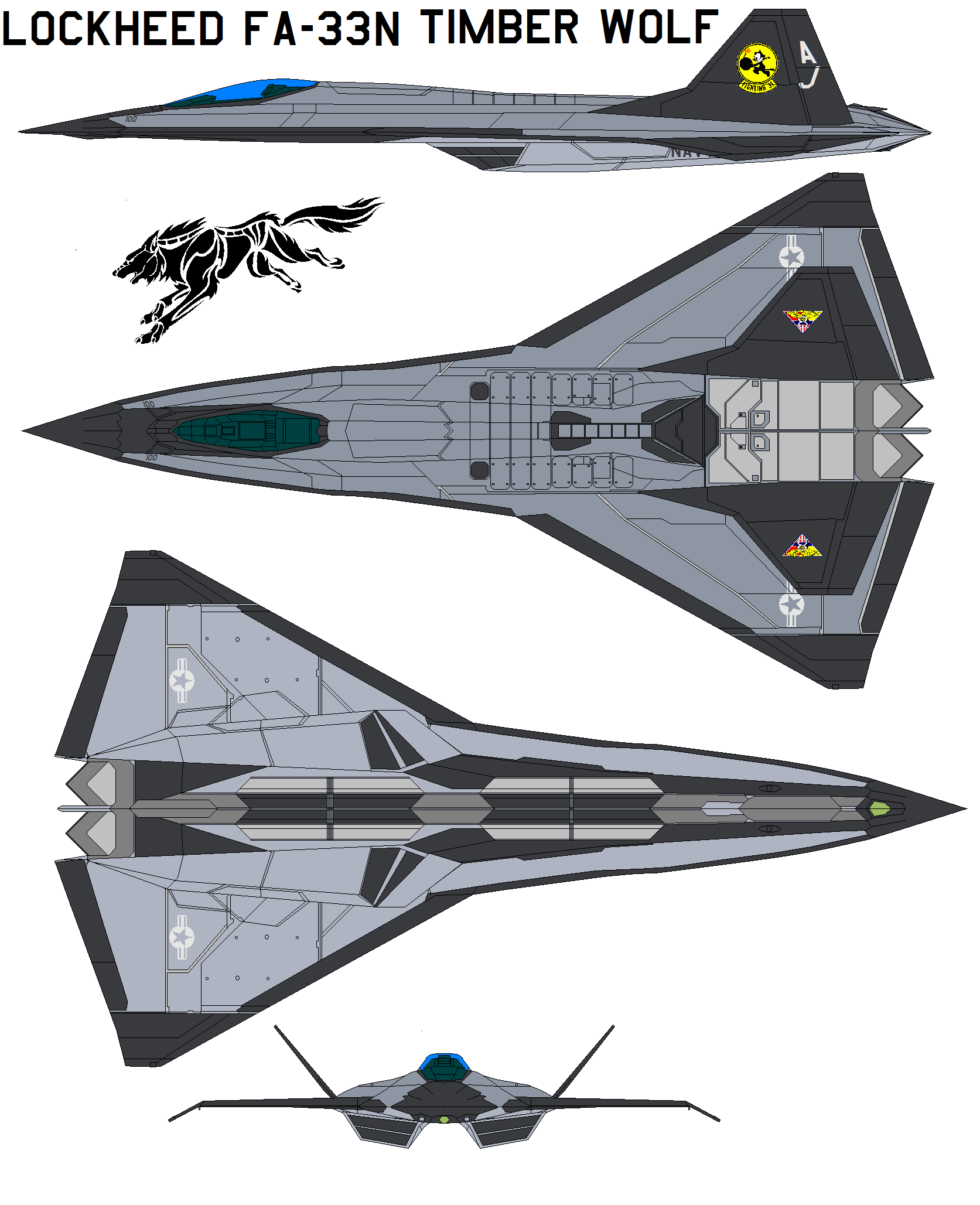 Lockheed FA-33N Timber Wolf by bagera3005 on DeviantArt