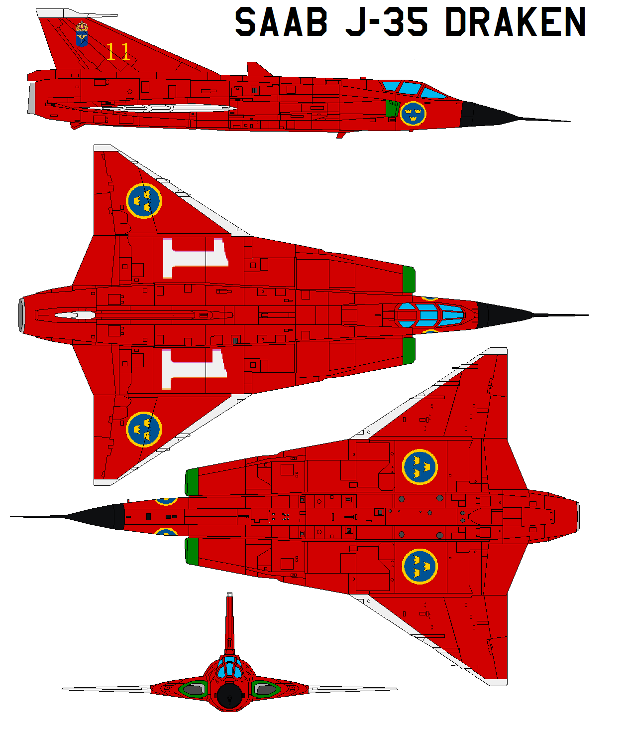 Saab j-35 Draken