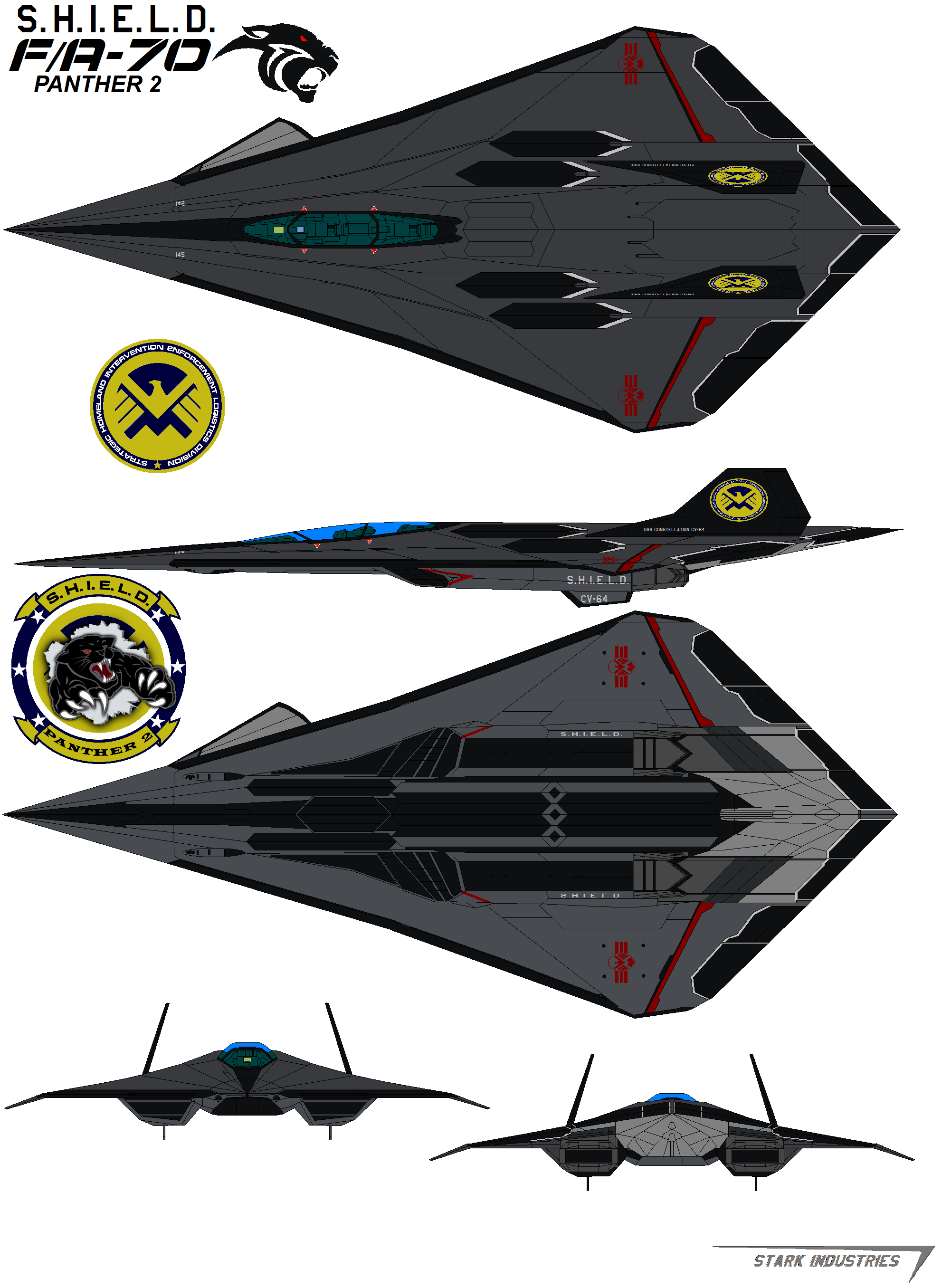 S.H.I.E.L.D. FA-70 Panther 2