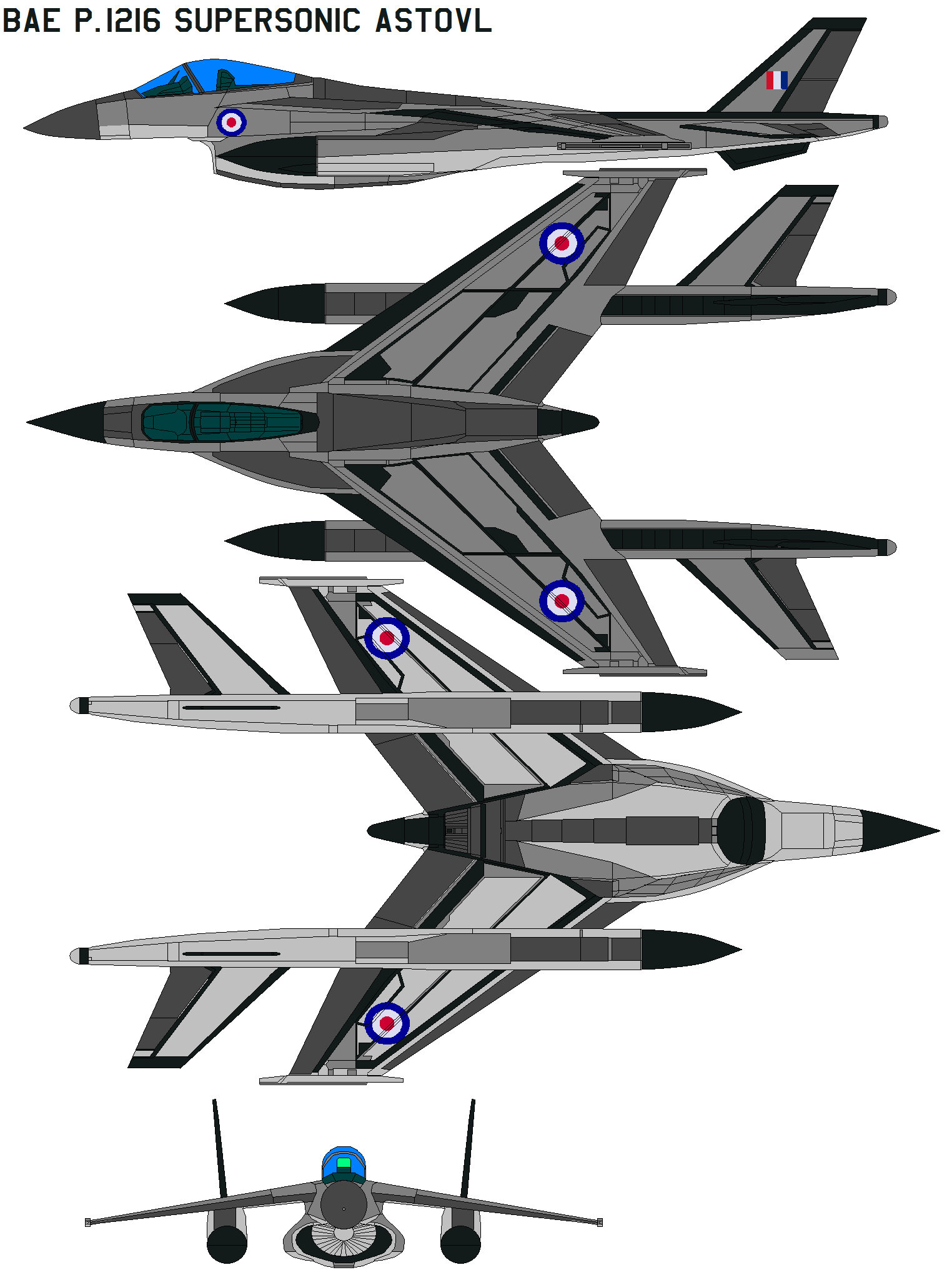 BAe P.1216 Supersonic ASTOVL by bagera3005 on DeviantArt