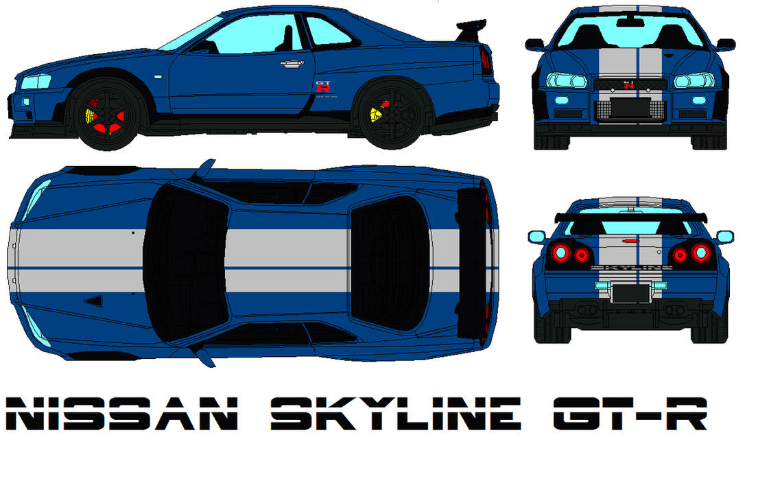 Nissan Skyline GT-R by bagera3005 on DeviantArt