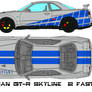 Nissan GT-R Skyline  2 fast 2 furious