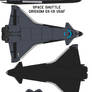 Space shuttle  Grissom OX-131 USAF