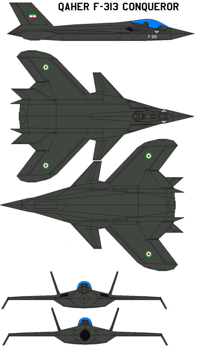 Qaher F-313 Conqueror by bagera3005 on DeviantArt
