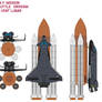 Space shuttle Grissom OX-131 USAF mission Lunar