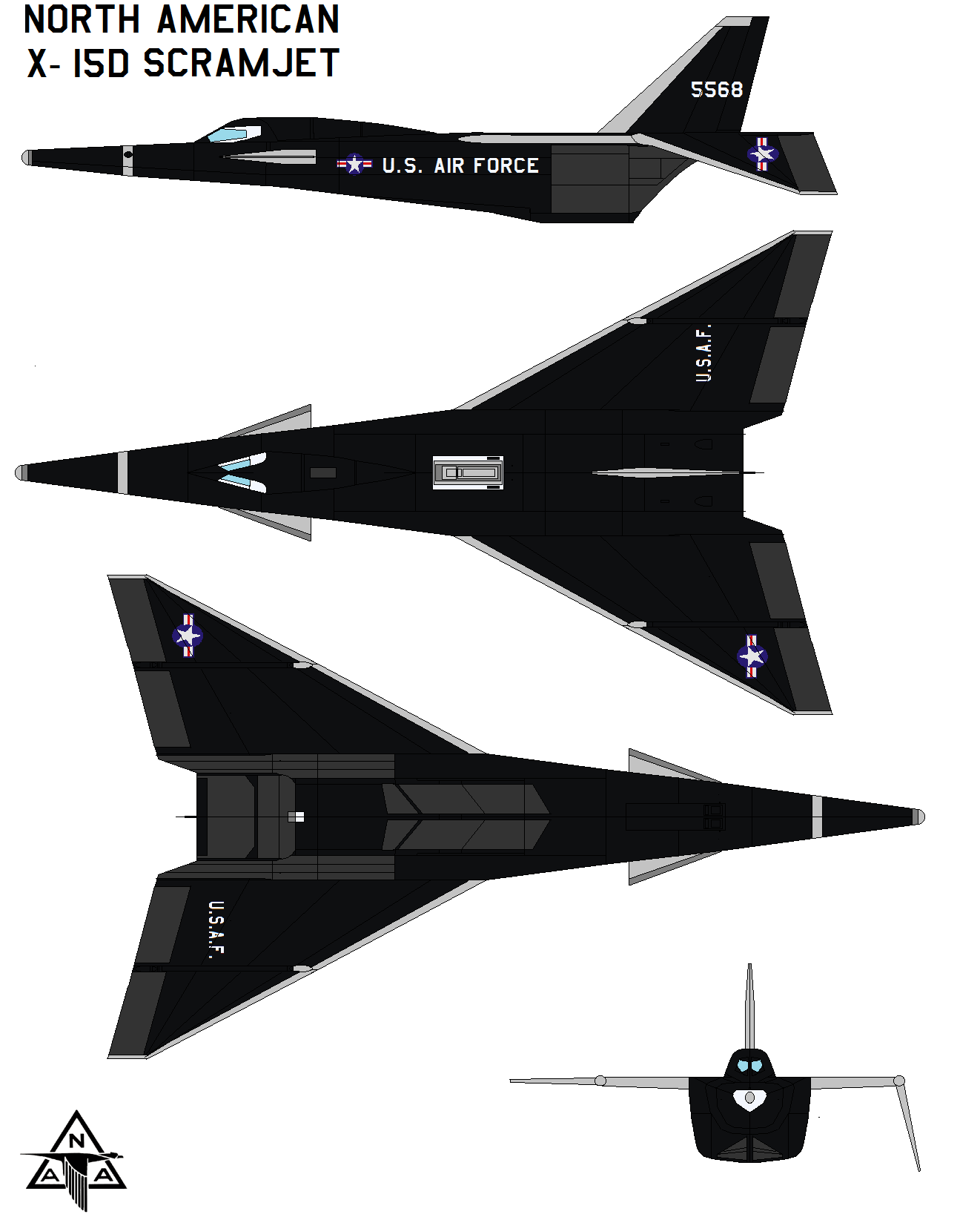 North American XB-70 Valkyrie by bagera3005 on DeviantArt