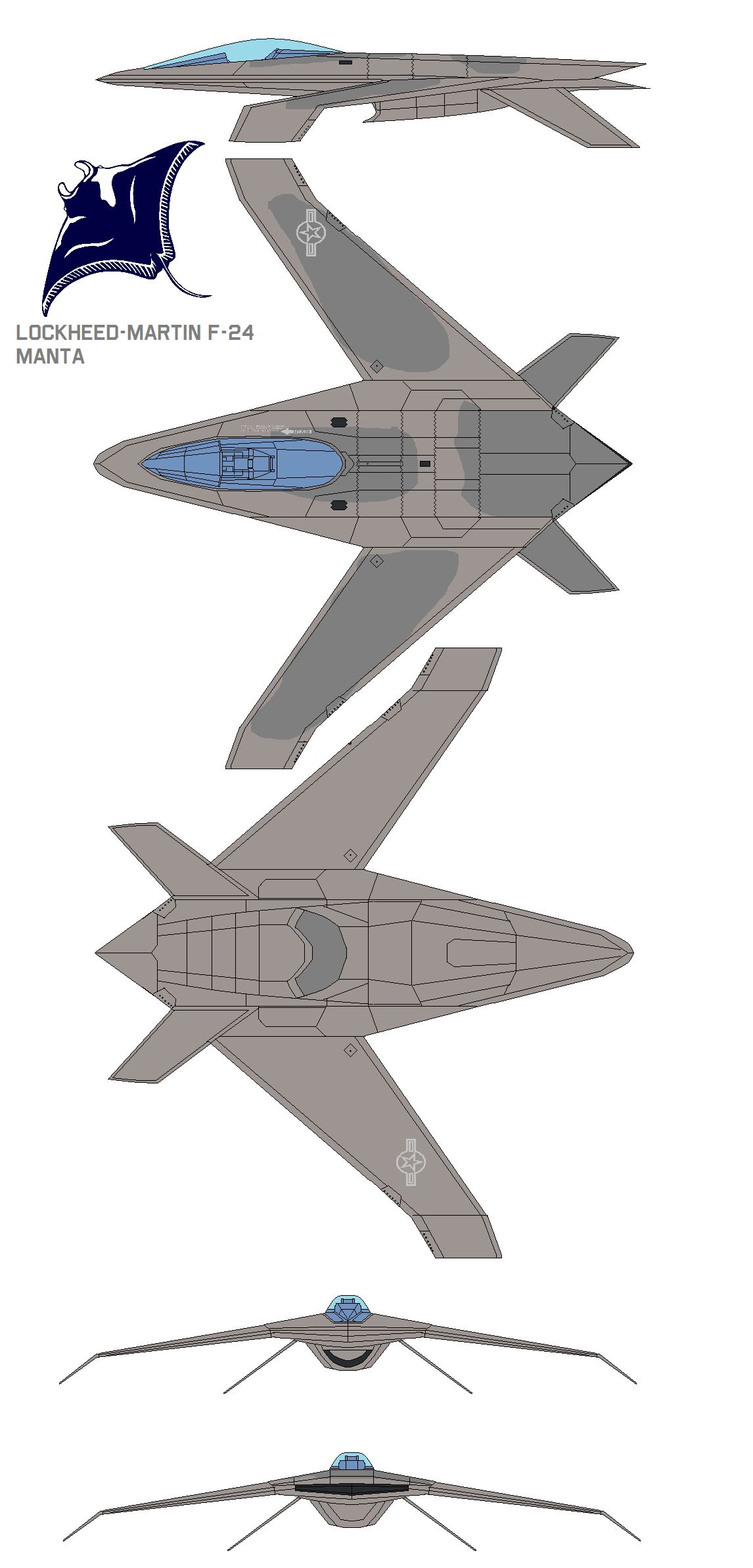 Lockheed-Martin F24 Manta