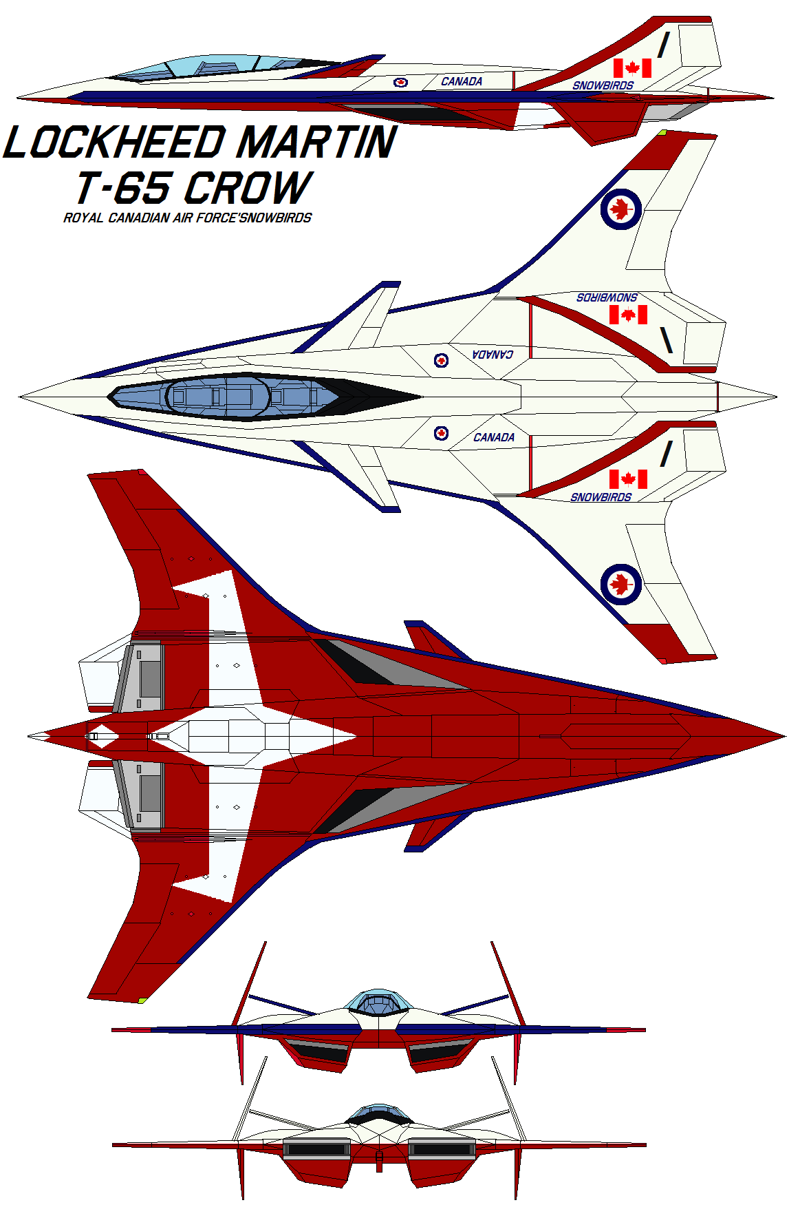 Lockheed Martin T-65 Crow  Snowbirds