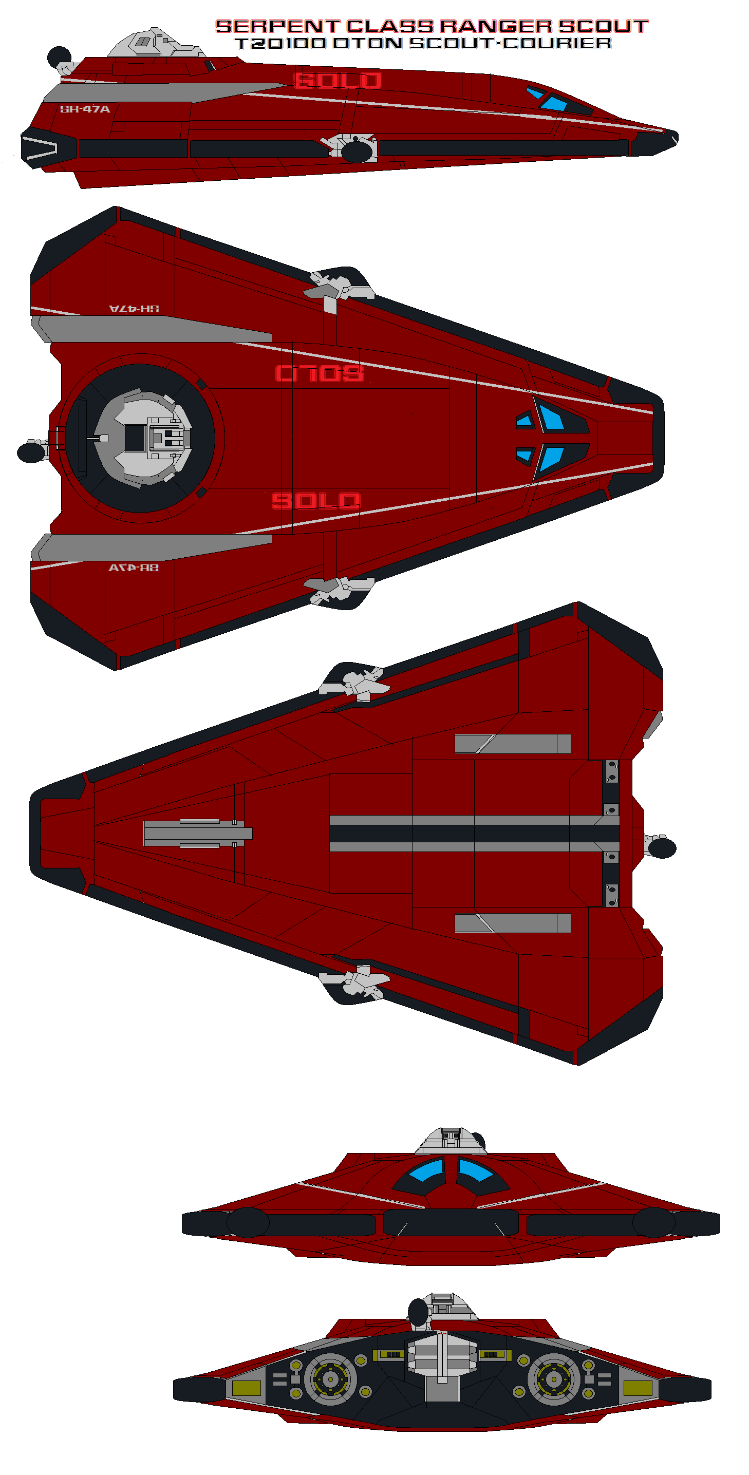 Serpent Class Ranger T20 100 dton Scout-Courier