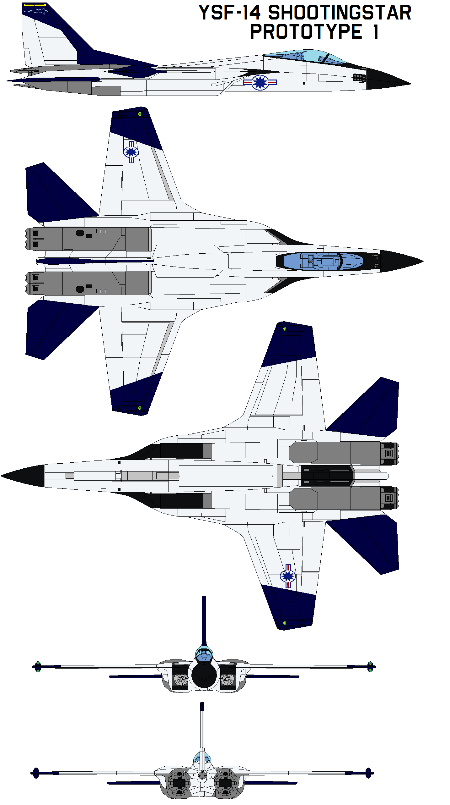 YSF-14 Shootingstar  prototype 1