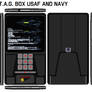 T.A.G.  BOX  USAF And  NAVY