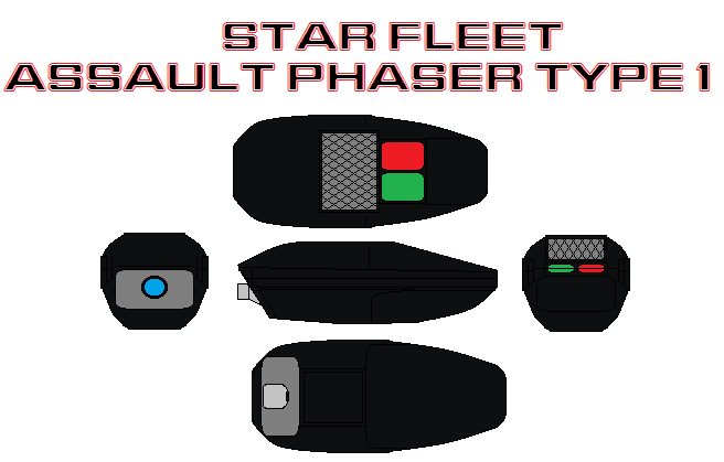 Star fleet assault phaser Type 1