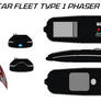 Star fleet Type 1 phaser X