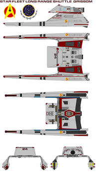 Star Fleet Long range shuttle  grissom