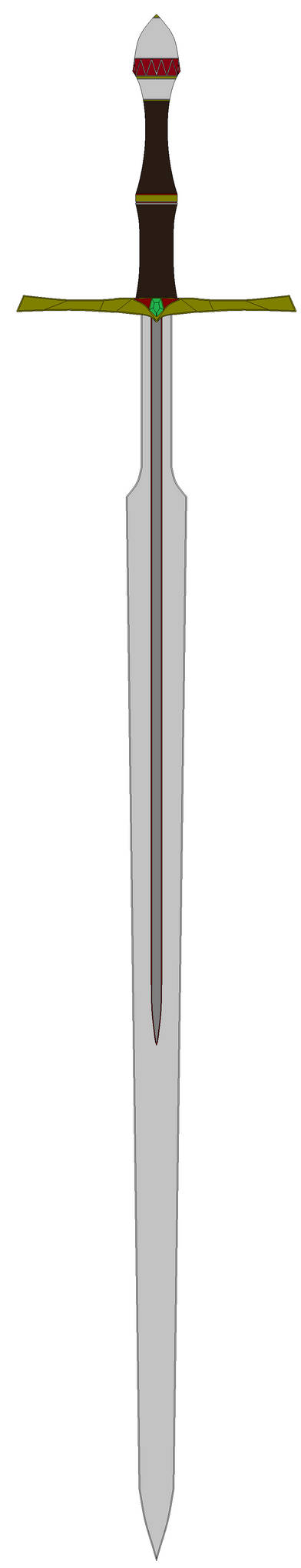 Strider Sword of Aragorn by bagera3005 on DeviantArt