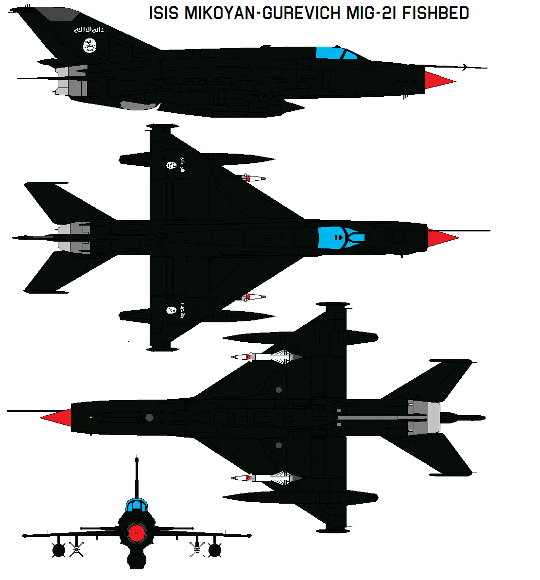 ISIS Mikoyan-Gurevich MiG-21 Fishbed