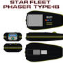 Star fleet Phaser  Type-IB Alternate reality