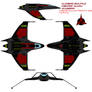 Klingon shuttle fighter  mach warbird iks koloth