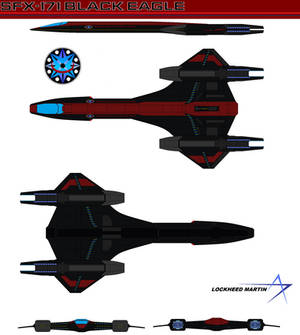 SFX-171 Black eagle by bagera3005