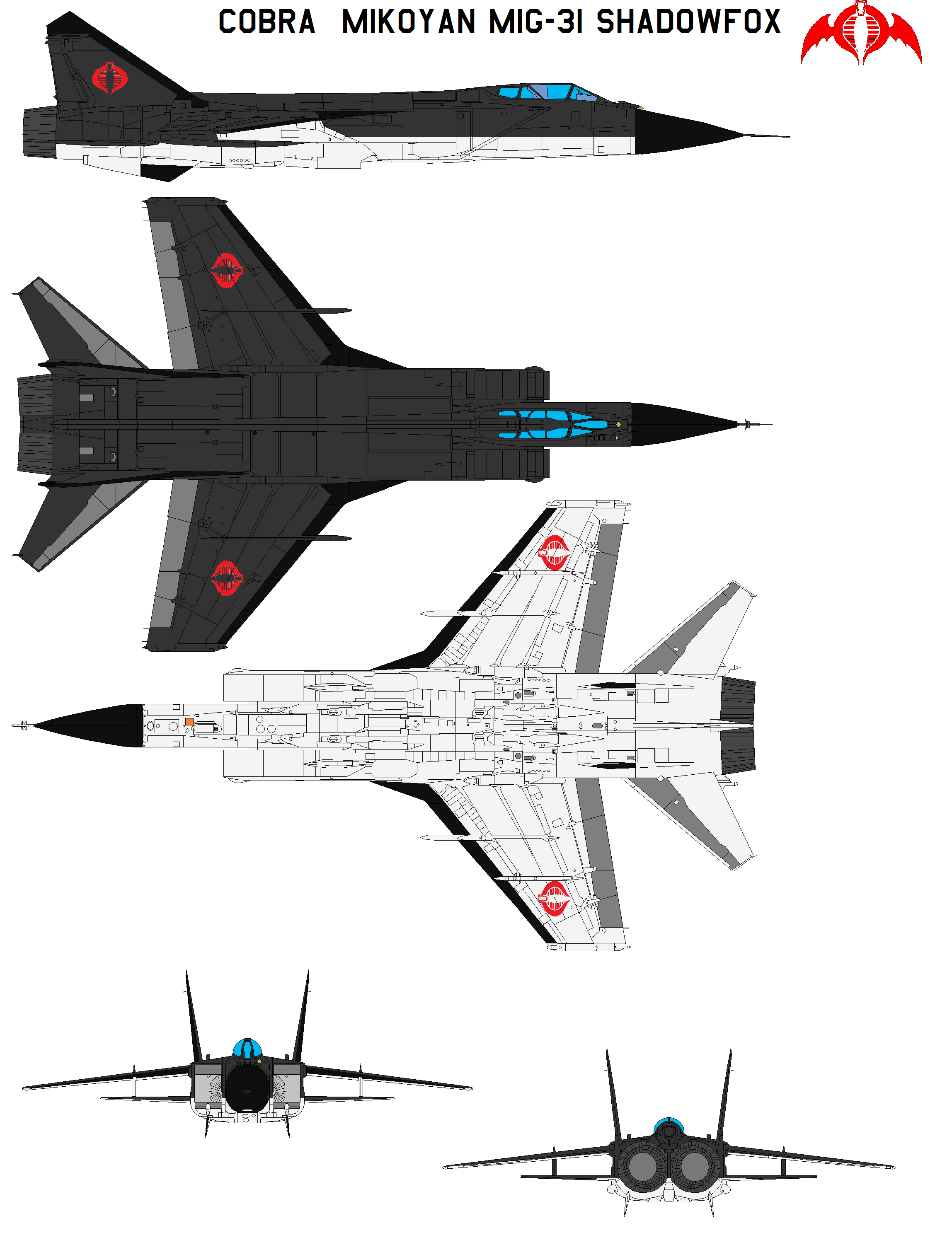 Cobra  Mikoyan MiG-31 Shadowfox