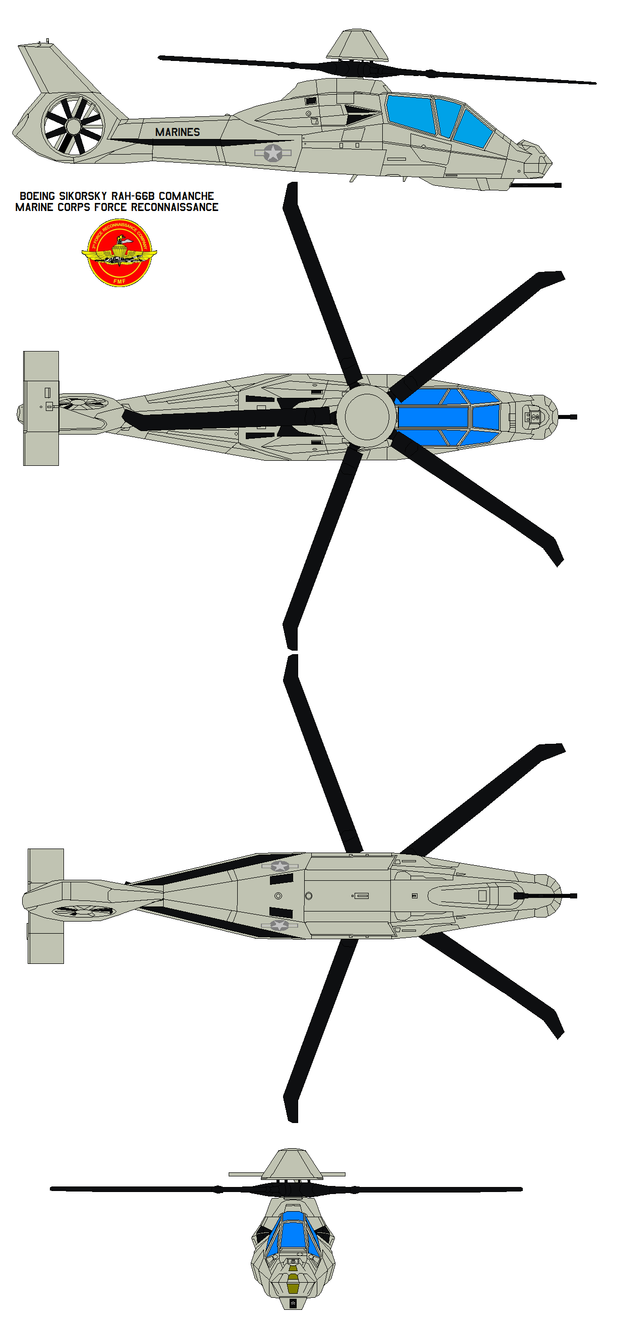 Boeing Sikorsky RAH-66B Comanche Marine Corps Forc