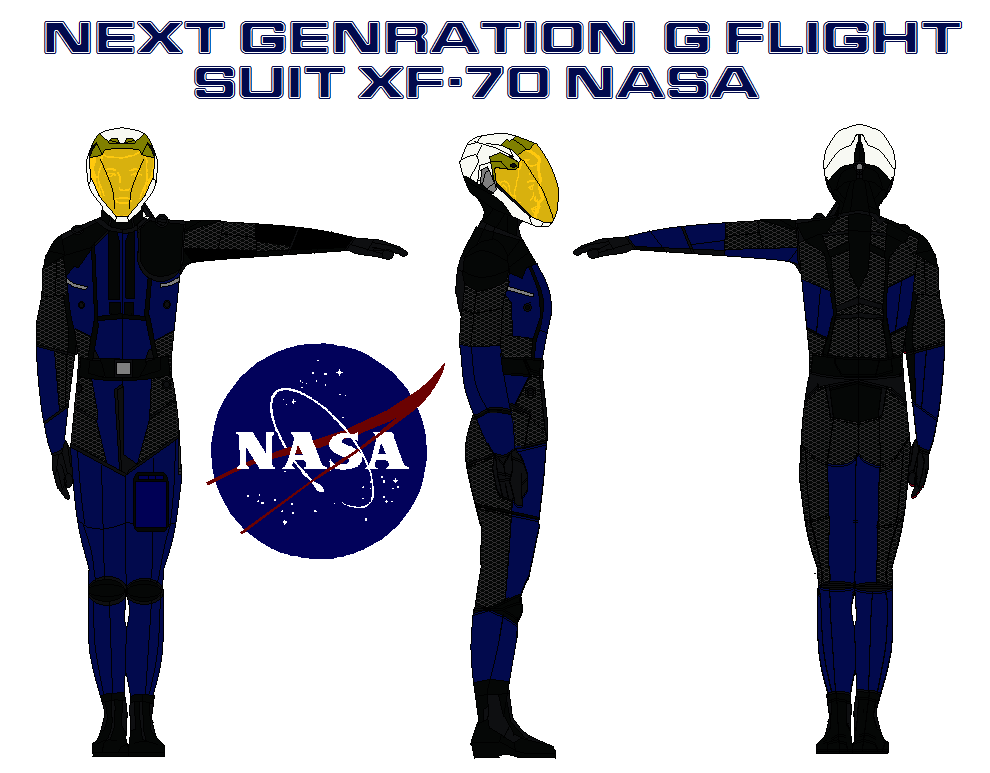 Next Genration  G flight suit XF-70 NASA