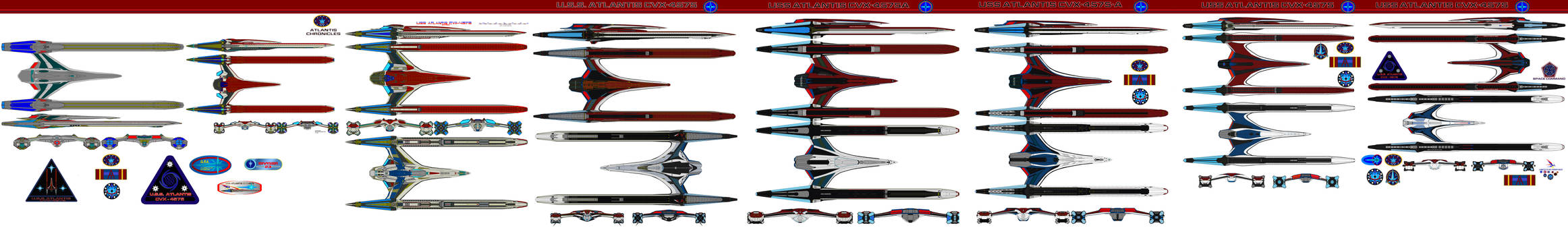 Atlantis design Evolution by bagera3005 on DeviantArt