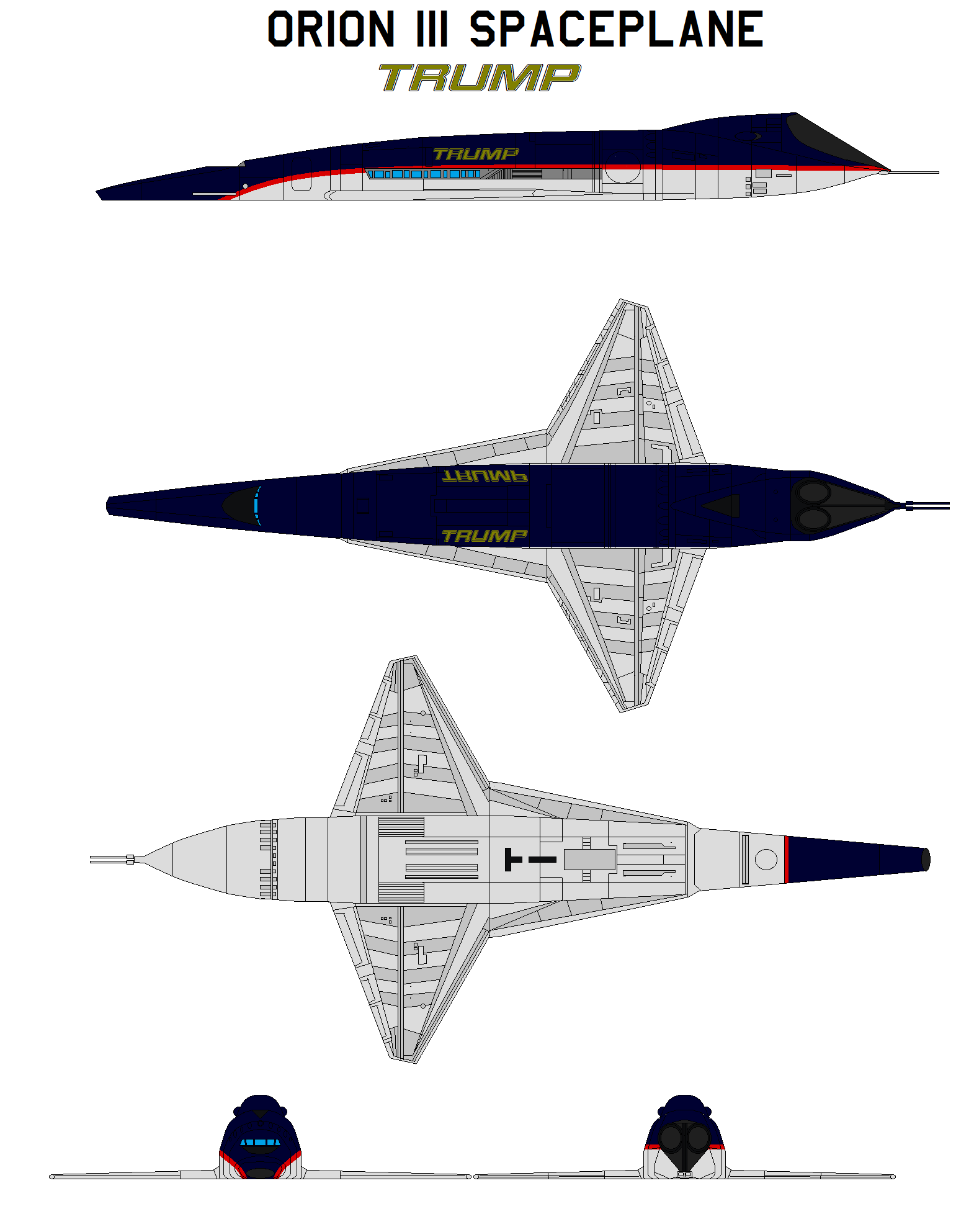 dorp grond Actief Orion III Spaceplane 2001 A Space Odyssey trump by bagera3005 on DeviantArt