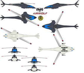 S.H.I.E.L.D   AIRWOLF reimaged