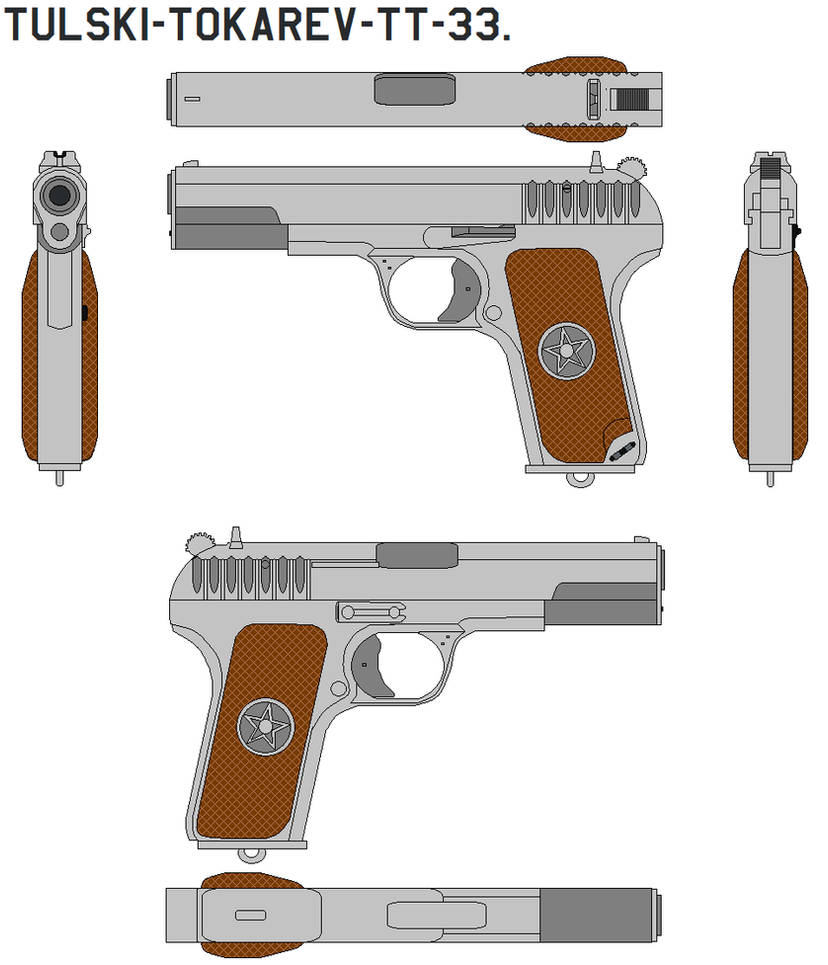 Tt 33 Pdf Tulski-tokarev-tt-33 Nickle by bagera3005 on DeviantArt